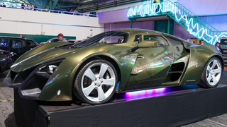 Russian Marussia B2 Supercar Showcased Live at Minsk Exhibition: Car Reveals British Connection