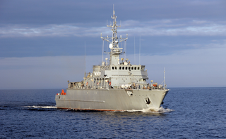 The manufacturer of the latest Alexandrite-class minesweepers was required to pay 350 million rubles for the delay