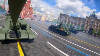 Legendary T-34 tanks led the Victory Parade on Red Square