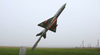 "Dove of Peace": Paratroopers Restore Monument in the Form of a MiG-21 Supersonic Fighter