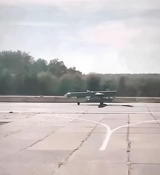 First Shots of the Orion Strike UAV with the Secret Banderol Missile Appear