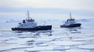 Refuerzo de la flota en el Ártico: en Petropávlovsk-Kamchatski se izaron banderas en nuevos buques de salvamento
