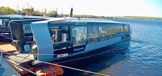 GTLK Accepted Two More "Ecobuses" for Operation in the Moscow River Area