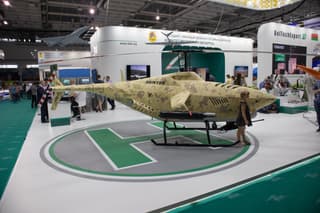En Bielorrusia desarrollaron un helicóptero no tripulado "Hunter" con una ametralladora de control remoto de 7,62 mm