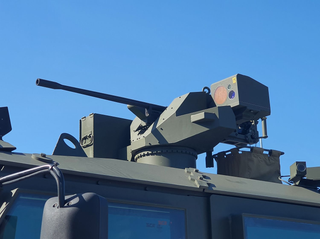 The latest "Hunter" combat module was developed for the military: it hits the target with the first shot