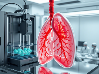 De bioparche a pulmones artificiales: creados nuevos materiales para la bioimpresión 3D de tejidos