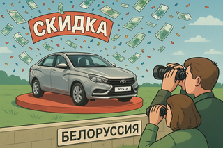 From Russia with Love: Lada Vesta in Belarus is 350,000 Rubles Cheaper