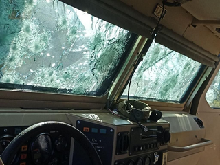 El indomable "Spartak": aparecen fotos del vehículo blindado que sobrevivió al bombardeo de artillería