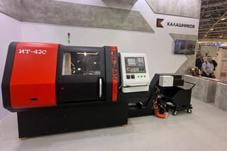 Updated IT-42S CNC Lathe from Kalashnikov Presented in Moscow