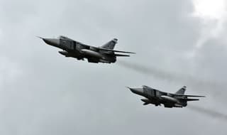 Su-24 strategic bomber flew over the Baltic Sea and made Poland nervous