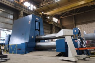 FACCIN HAV 2562 Three-Roll Plate Bending Machine Implemented at KMZ