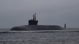 The newest nuclear submarine "Knyaz Pozharsky" with intercontinental "Bulava" missiles is completing state tests