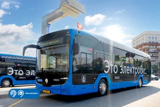 Nuevos electrobuses KamAZ-52222 salen a las rutas en Moscú
