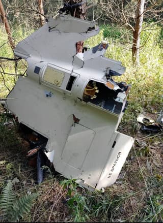 Aparecen las primeras imágenes de los restos del dron "Geran-2" con cámara y el nuevo módulo "Kometa-M"