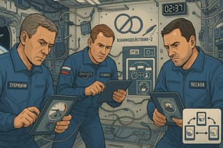 Russian Cosmonauts on the ISS Conduct Unique Remote Interaction Test — "Homeostat" Experiment
