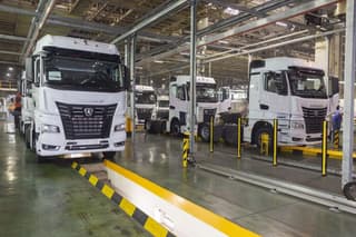 Localization of KamAZ K5 trucks reached 70%