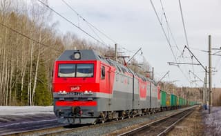 Russian Railways Receives 1600th 3ES6 Freight Electric Locomotive from Ural Locomotives