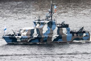 Противодиверсионные катера «Нахимовец» и «П-474» задействовали в учениях на Балтике