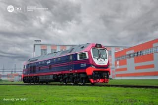 Differs from other serial locomotives: the TE26 main-line single-unit diesel locomotive was assembled at BMZ