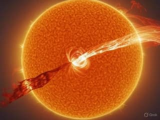 De más de 1 millón de kilómetros: El Sol volvió a expulsar una gigantesca protuberancia