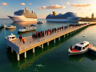 Modular pier for small and cruise passenger ships in Solikamsk will be launched in autumn