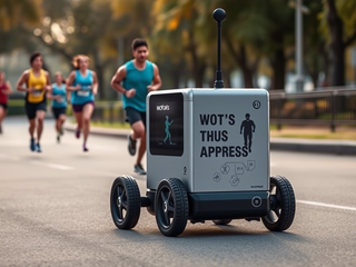 Ingenieros de la Universidad Estatal Técnica del Don (DSTU) crean un robot entrenador personal para corredores