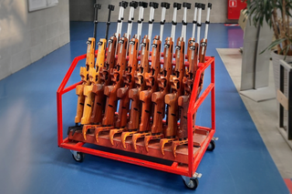 Updated BI-7-4 Biathlon Rifles for Russian Sports Schools Presented by Kalashnikov Concern