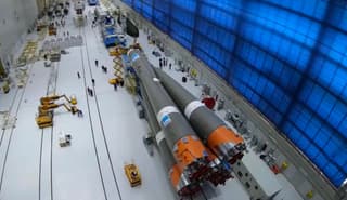 Ракету «Союз» собрали на Восточном в рамках подготовки запуска новых спутников «Ионосфера-М»