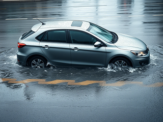 No te metas en el agua sin conocer el vado: ¿qué hacer si el coche cae en un charco grande y quién pagará los daños?