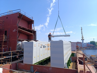 Main Switchboard Installed on Nuclear Icebreaker Chukotka
