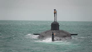El buque atómico "Oriol", armado con misiles "Granit", zarpó de su base en la Flota del Norte en el mar de Barents