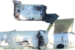 First Photo of Debris from the Newest R-77M Missile for the Su-57 Fighter Appears