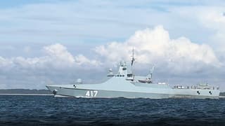Ship "Viktor Veliky" hit the "Uran" target missile launched from the corvette "Stoyky" from the "TOR-M2" SAM system