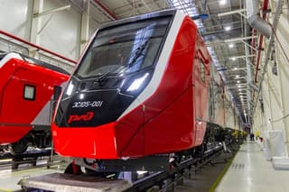 Cada vez más cerca del lanzamiento: el tren eléctrico de alta velocidad de doble sistema "Finist" ES105 ha superado el control de calidad