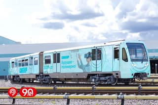 "Tren del futuro": un nuevo tren temático lanzado en el metro de Moscú