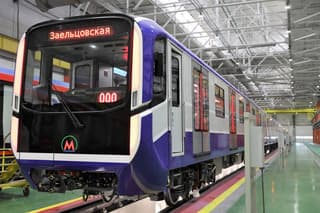 The first Ermak metro train was sent to Novosibirsk