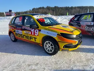 Se pone a la venta el Lada Granta de carreras del campeón Vladimir Sheshénin