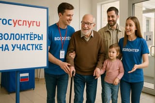 The "Gosuslugi" (State Services) Portal Launches "Volunteers at the Polling Station" Service for Voters
