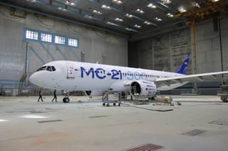 Темпы покраски самолётов МС-21-310 и SJ-100 в Ульяновске выросли в несколько раз