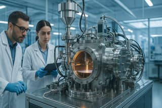 Perfeccionan en la Universidad Estatal de Nóvgorod la tecnología de pulverización al vacío para la electrónica