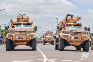 Russian armored car "Spartak" spotted in the army of Chad