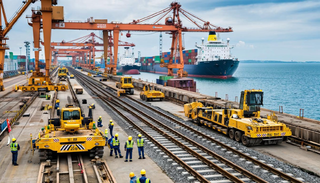 La reconstrucción del complejo de transbordadores ferroviarios en Baltiysk finalizará en marzo de 2026