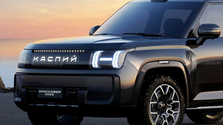 KAMAZ's First Crossover? "Caspian 2026" Car Images Appear