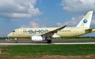 El avión Superjet-100 de sustitución de importaciones llegó a Syktyvkar para pruebas