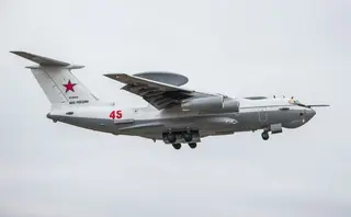 Rare A-50 AEW&C aircraft spotted in the sky over Kazan