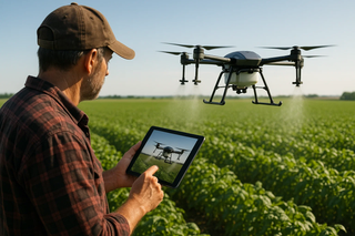 La cibergranja ya está aquí: un servicio de alquiler de agrodrones creado en la Universidad Agraria Estatal de Kazán