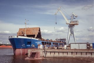 General cargo vessel "Kaspiysky Bereg" started mooring trials in the Astrakhan region