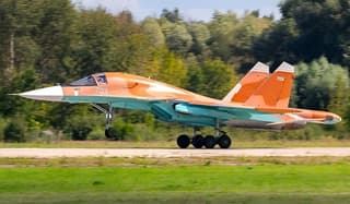 Foreign Customer Unhappy with Color of Russian Su-34E Fighters