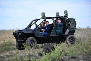 100% Russian: Donetsk developers showcase the "Shturm" multi-purpose all-terrain vehicle