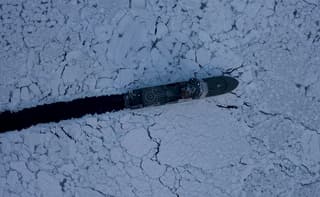 Northern Fleet Shows Tests of Nuclear Icebreaker with Anti-Aircraft Gun Onboard for the First Time